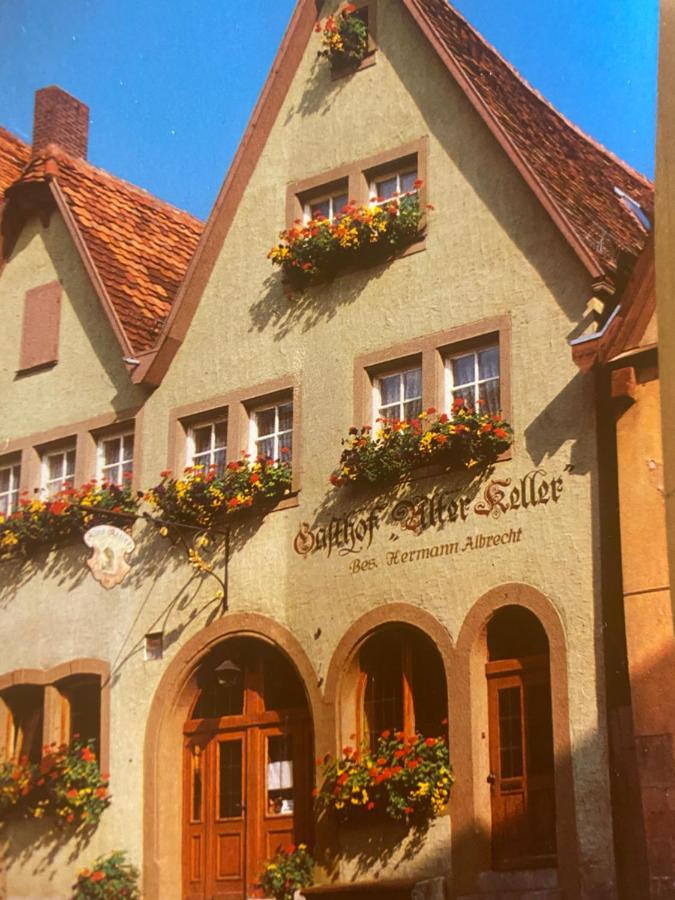 Gaestehaus Alter Keller Ρότενμπουργκ  Εξωτερικό φωτογραφία